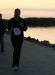 futás az isteni balatoni naplementében :)