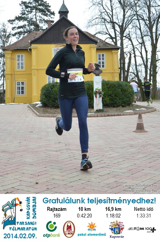 Kaposvár Dombjai Farsangi Félmaraton - 2014