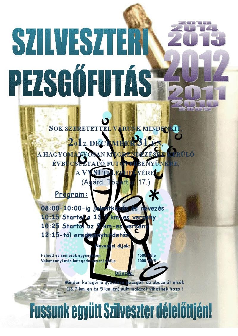 Pezsgőfutás 2012